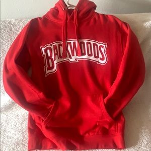 Backwoods red hoodie